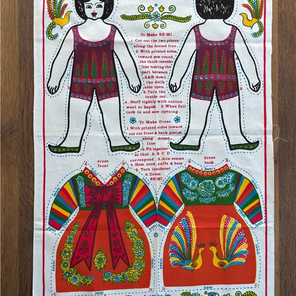 OxfamMake Your Own Doll Fabric Panel - Picture 3 of 13